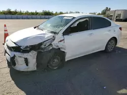 Salvage cars for sale at Fresno, CA auction: 2020 KIA Rio LX