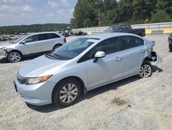 Salvage cars for sale at Concord, NC auction: 2012 Honda Civic LX