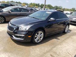 Salvage cars for sale at Louisville, KY auction: 2015 Chevrolet Cruze LTZ