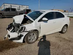 Salvage cars for sale at Bismarck, ND auction: 2015 Chevrolet Sonic LT