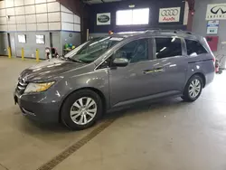 Salvage cars for sale at East Granby, CT auction: 2015 Honda Odyssey EXL