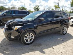 Salvage cars for sale at Riverview, FL auction: 2019 Ford Escape SE