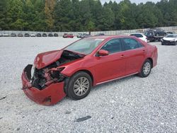 Salvage cars for sale at Gainesville, GA auction: 2012 Toyota Camry Base