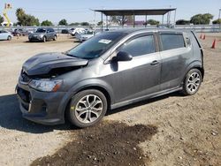 Chevrolet salvage cars for sale: 2019 Chevrolet Sonic LT