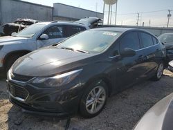 Salvage cars for sale at Dyer, IN auction: 2018 Chevrolet Cruze LT