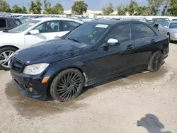 Salvage cars for sale at Bridgeton, MO auction: 2009 Mercedes-Benz C 300 4matic