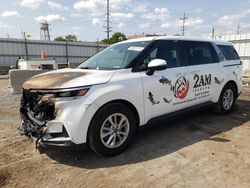 Salvage cars for sale at Chicago Heights, IL auction: 2023 KIA Carnival LX