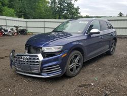 Salvage cars for sale at Center Rutland, VT auction: 2018 Audi SQ5 Premium Plus