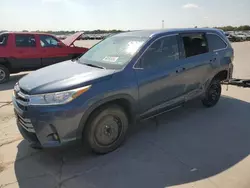 2019 Toyota Highlander SE en venta en Wilmer, TX