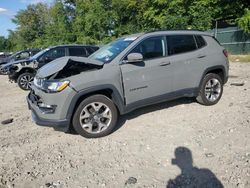 Jeep salvage cars for sale: 2020 Jeep Compass Limited