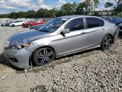 Salvage cars for sale at Byron, GA auction: 2017 Honda Accord Sport