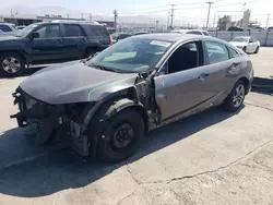 Salvage cars for sale at Sun Valley, CA auction: 2018 Honda Civic LX