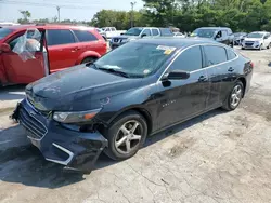 Chevrolet salvage cars for sale: 2018 Chevrolet Malibu LS