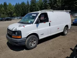 Chevrolet salvage cars for sale: 2006 Chevrolet Express G2500