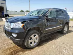 Salvage cars for sale at Bismarck, ND auction: 2012 Jeep Grand Cherokee Overland