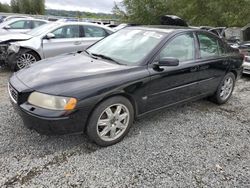 Volvo salvage cars for sale: 2006 Volvo S60 2.5T