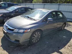 Flood-damaged cars for sale at auction: 2009 Honda Civic EXL