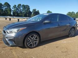 Salvage cars for sale from Copart Longview, TX: 2019 KIA Forte GT Line