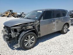 Salvage cars for sale at Taylor, TX auction: 2015 Infiniti QX80