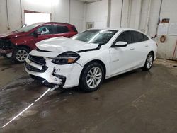 Chevrolet salvage cars for sale: 2017 Chevrolet Malibu LT