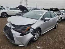 Salvage cars for sale at Elgin, IL auction: 2020 Toyota Corolla LE