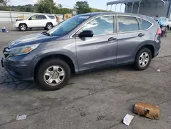 Honda salvage cars for sale: 2015 Honda CR-V LX