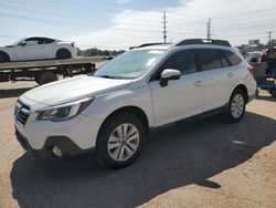 Subaru Vehiculos salvage en venta: 2018 Subaru Outback 2.5I Premium