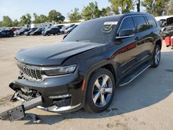 Salvage cars for sale at Bridgeton, MO auction: 2022 Jeep Grand Cherokee L Limited