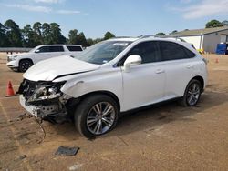 Salvage cars for sale at Longview, TX auction: 2015 Lexus RX 350