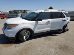 Salvage cars for sale at Bakersfield, CA auction: 2015 Ford Explorer