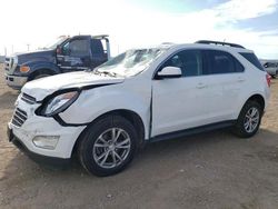 Salvage cars for sale at Greenwood, NE auction: 2016 Chevrolet Equinox LT