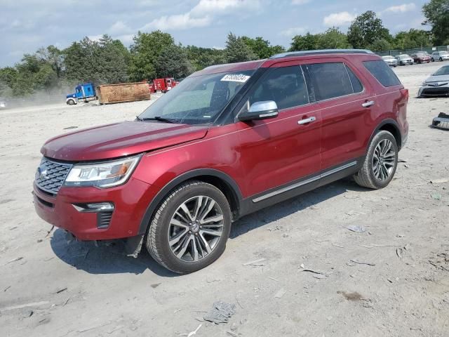 2018 Ford Explorer Platinum