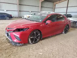 Salvage cars for sale at Houston, TX auction: 2019 Toyota Camry XSE