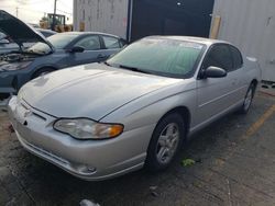 Salvage cars for sale at Chicago Heights, IL auction: 2004 Chevrolet Monte Carlo LS