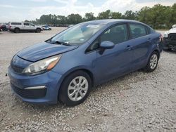 Salvage cars for sale at Houston, TX auction: 2016 KIA Rio LX