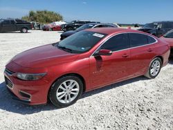 Chevrolet salvage cars for sale: 2016 Chevrolet Malibu LT