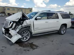 Salvage cars for sale at Wilmer, TX auction: 2017 GMC Yukon XL Denali