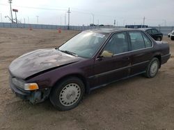 Salvage cars for sale at Greenwood, NE auction: 1990 Honda Accord EX