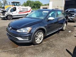 Salvage cars for sale at New Britain, CT auction: 2017 Volkswagen Golf Alltrack S