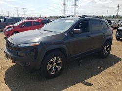 Jeep salvage cars for sale: 2016 Jeep Cherokee Trailhawk