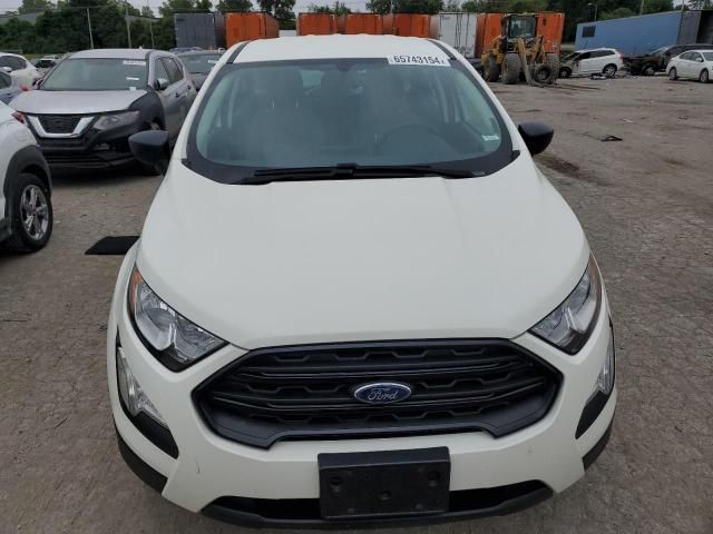 2020 Ford Ecosport S