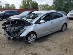 KIA salvage cars for sale: 2017 KIA Forte LX