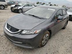 Salvage cars for sale at Magna, UT auction: 2013 Honda Civic LX