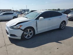 Salvage cars for sale at Grand Prairie, TX auction: 2016 Ford Fusion SE