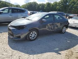 Salvage cars for sale at North Billerica, MA auction: 2017 Toyota Corolla L