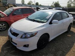 Toyota salvage cars for sale: 2009 Toyota Corolla Base