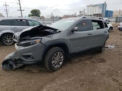 Jeep salvage cars for sale: 2021 Jeep Cherokee Latitude Plus