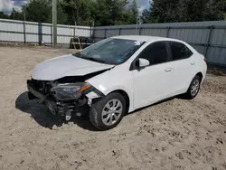 Toyota Vehiculos salvage en venta: 2017 Toyota Corolla L