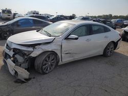 Salvage cars for sale at Indianapolis, IN auction: 2016 Chevrolet Malibu Premier