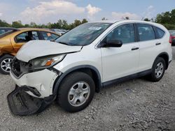 Salvage cars for sale at Louisville, KY auction: 2016 Honda CR-V LX